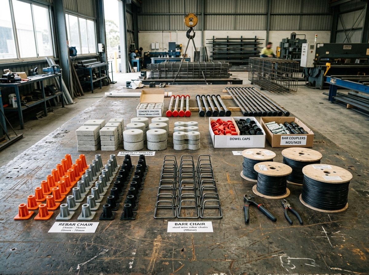 Accessories Supply - Bar chairs, spacers, ties and dowels